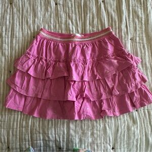 Mini Boden Pink Ruffled Skort